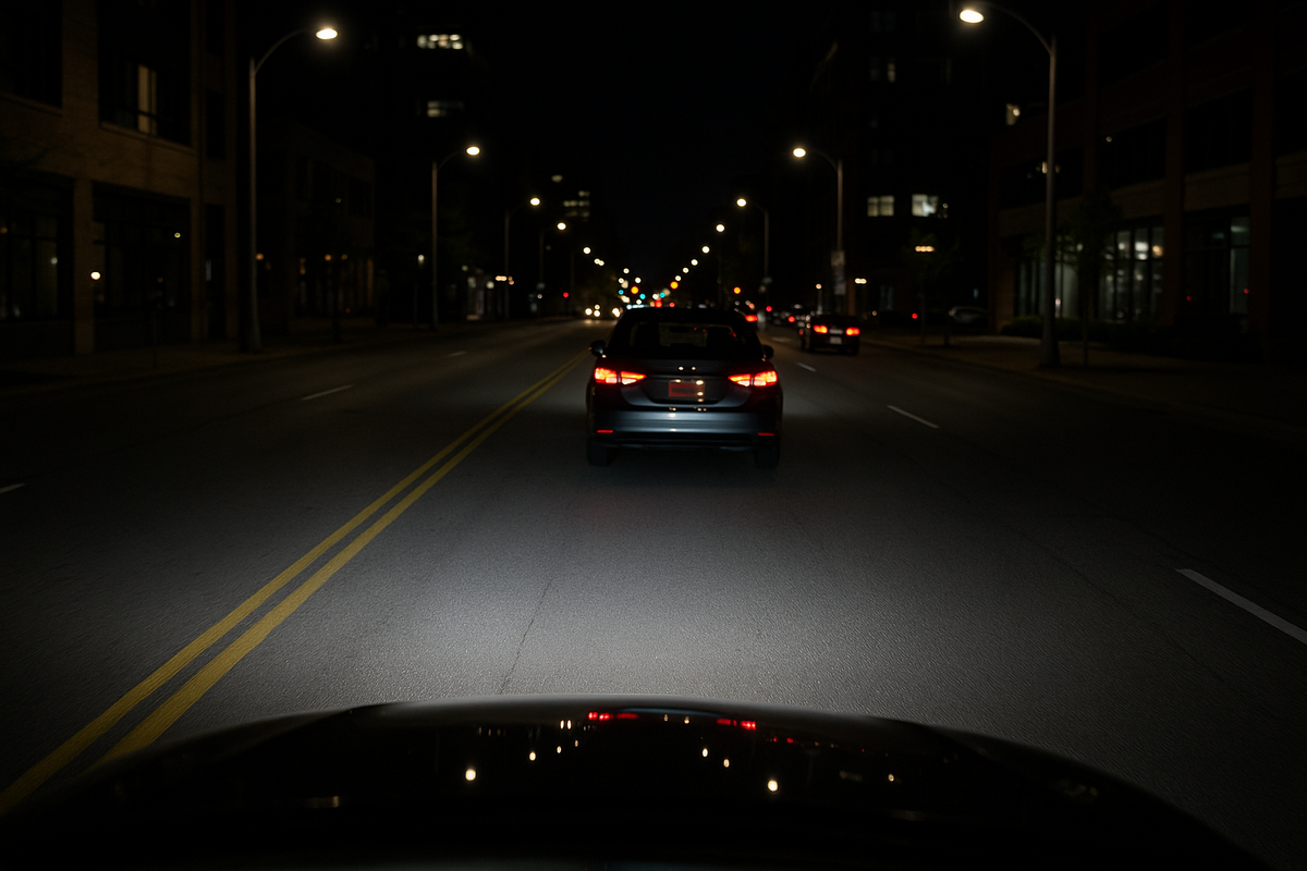 Driving with Low Beam 