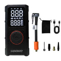 Macbot Rechargeable Tyre Inflator for Car and Bike - Portable Air Pump for Car Tyre with Fast Inflation, Compact & Lightweight Car Air Pump for Emergency Use, 12V DC Power, 6000 mAH Max 150 PSI